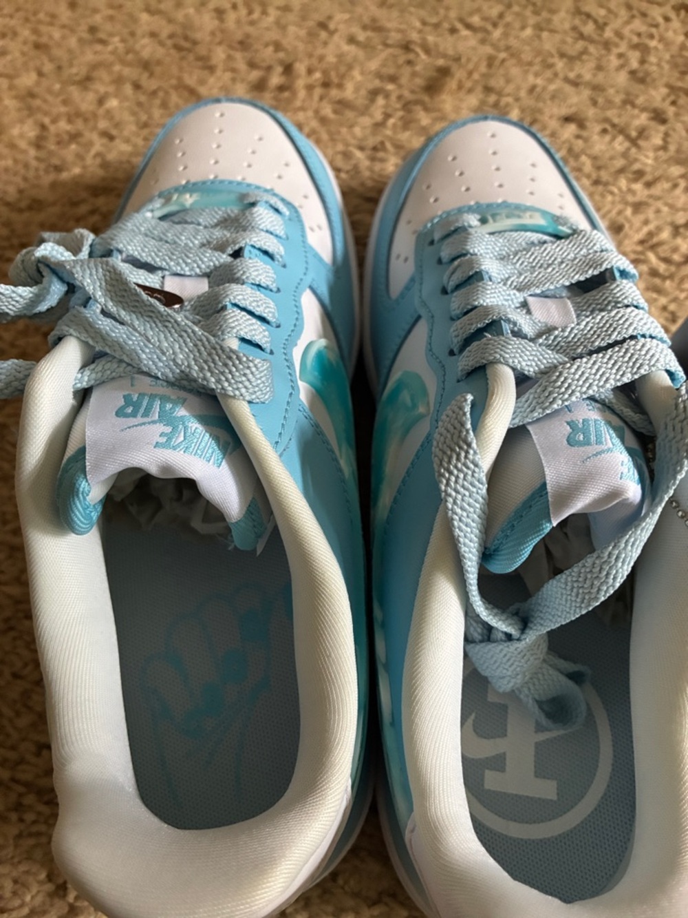 Women's Blue (Wmns) Air Force 1 '07 Lx 'Nail Art
- White/Celestine Blue - Picture 13 of 17